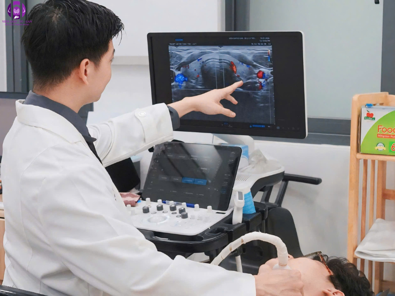 iêu âm đánh giá nhân tuyến giáp trước khi điều trị RFA